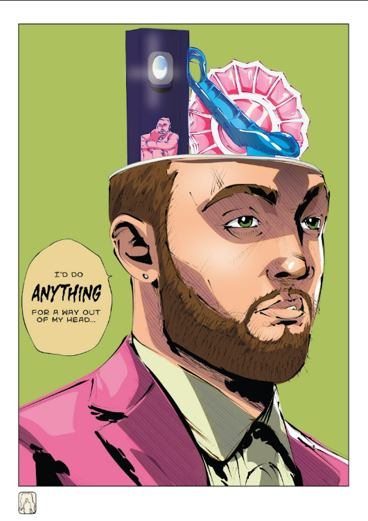 WAY OUT OF MY HEAD - AKARTS Comics