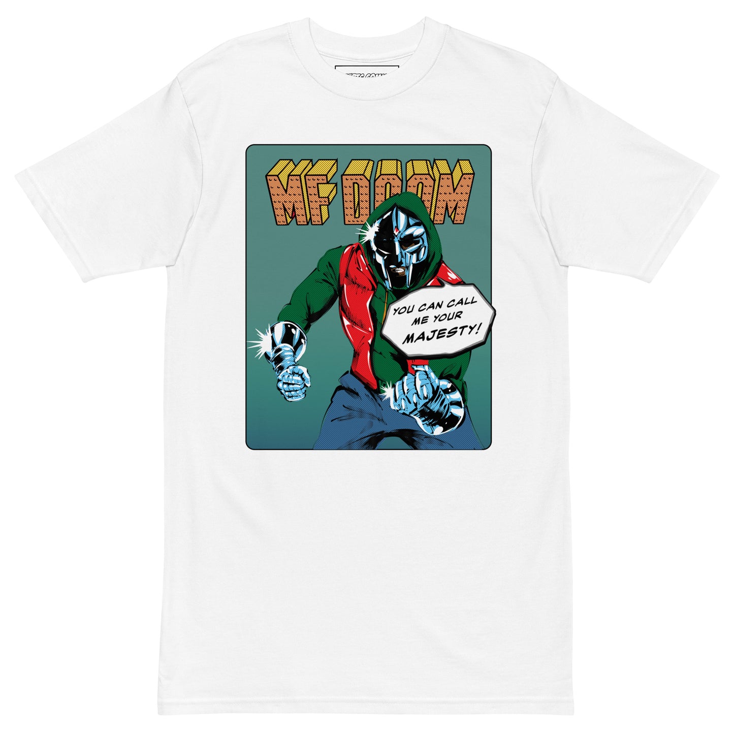 RETRO DOOM Heavyweight T-Shirt - AKARTS Comics