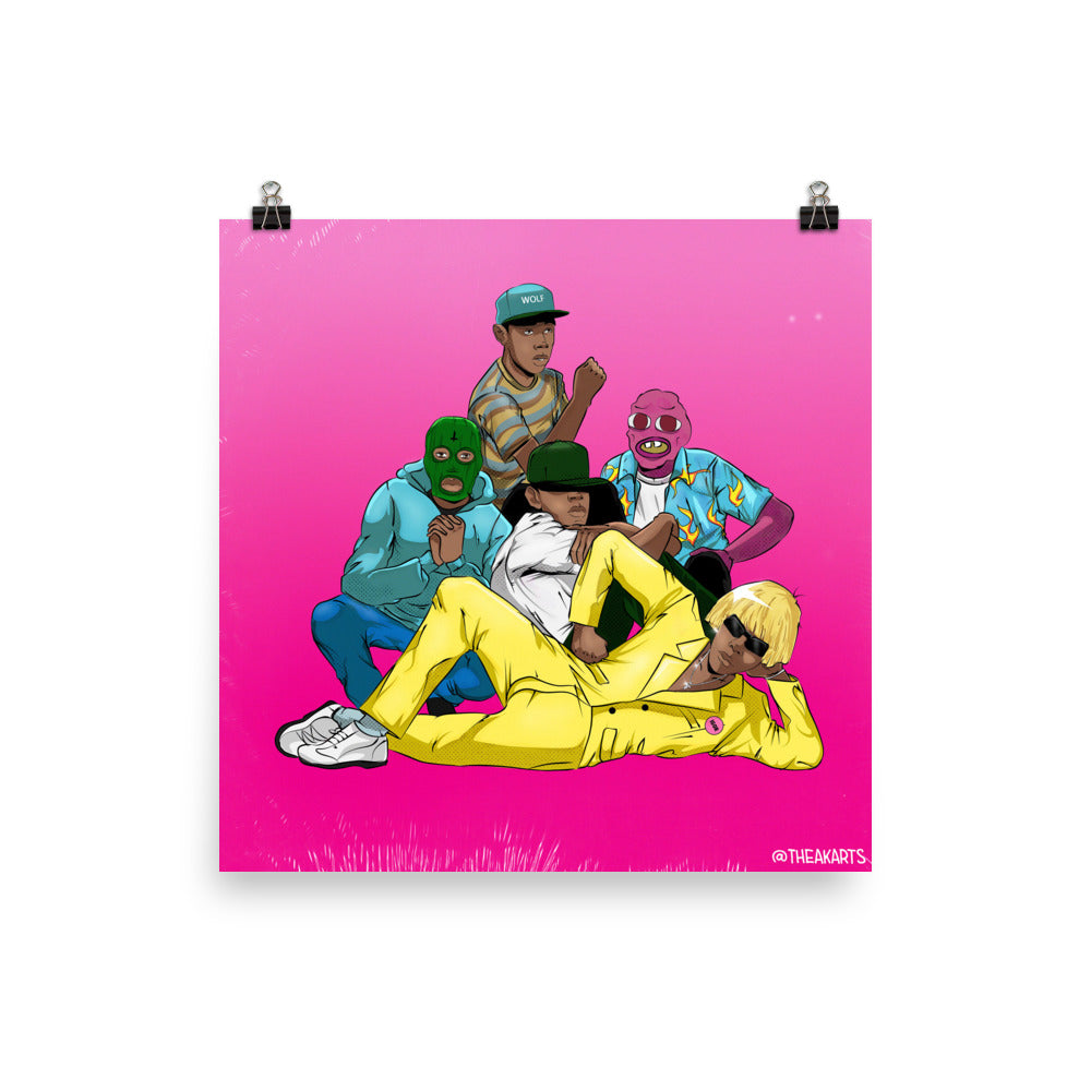 The Tyler Club Poster - AKARTS Comics