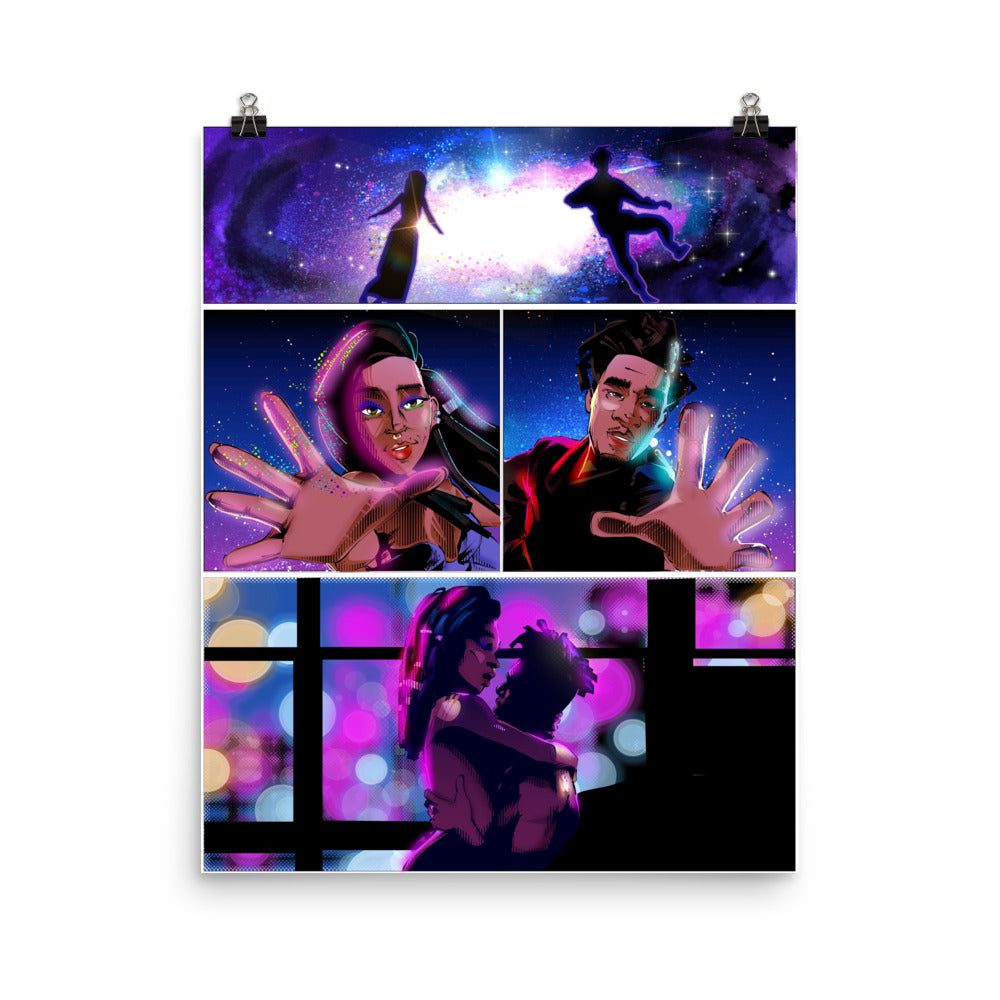 The In love Poster - AKARTS Comics