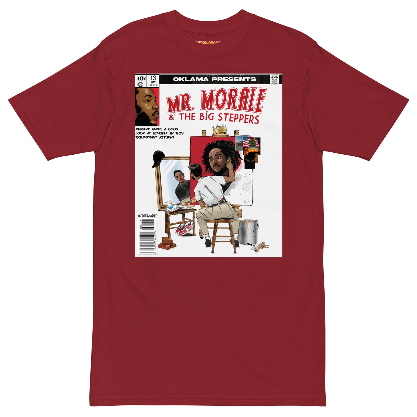 The Mr. Morale & the Big Steppers T-Shirt - AKARTS Comics