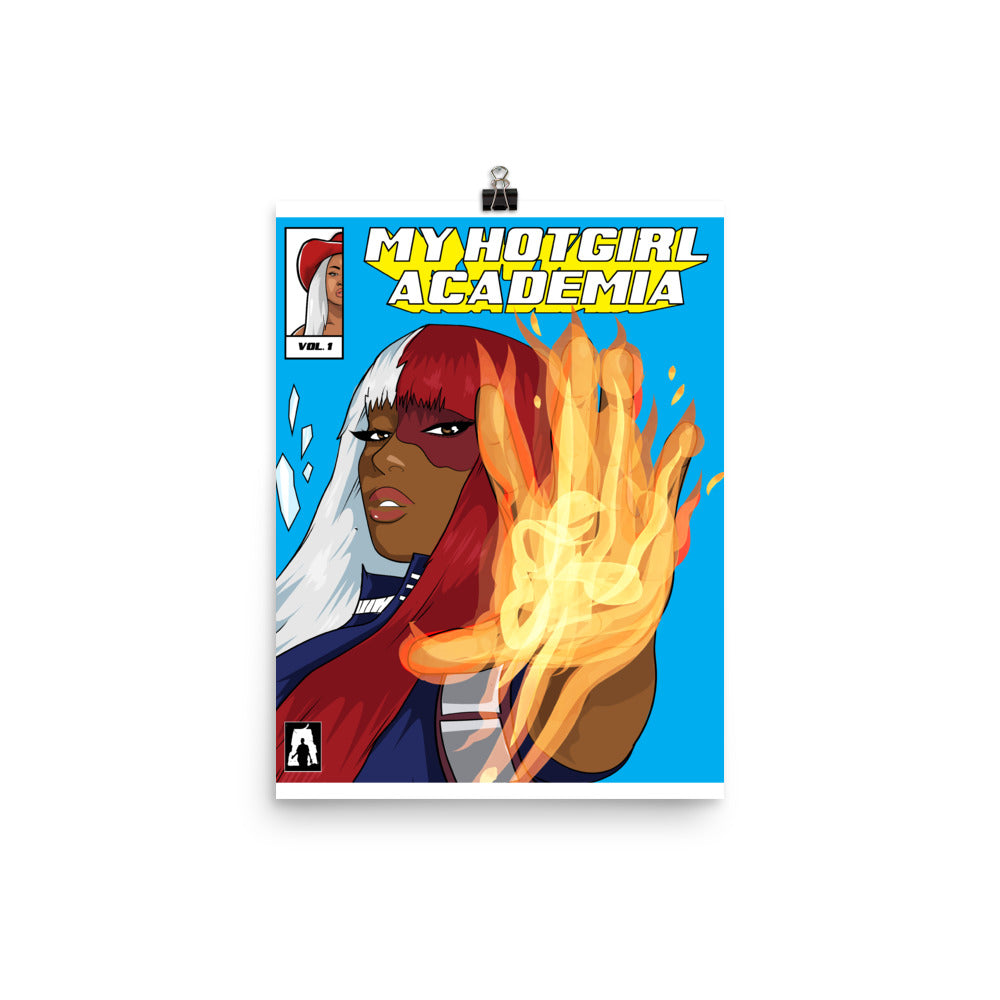 The Megan HotGirl Academia Poster - AKARTS