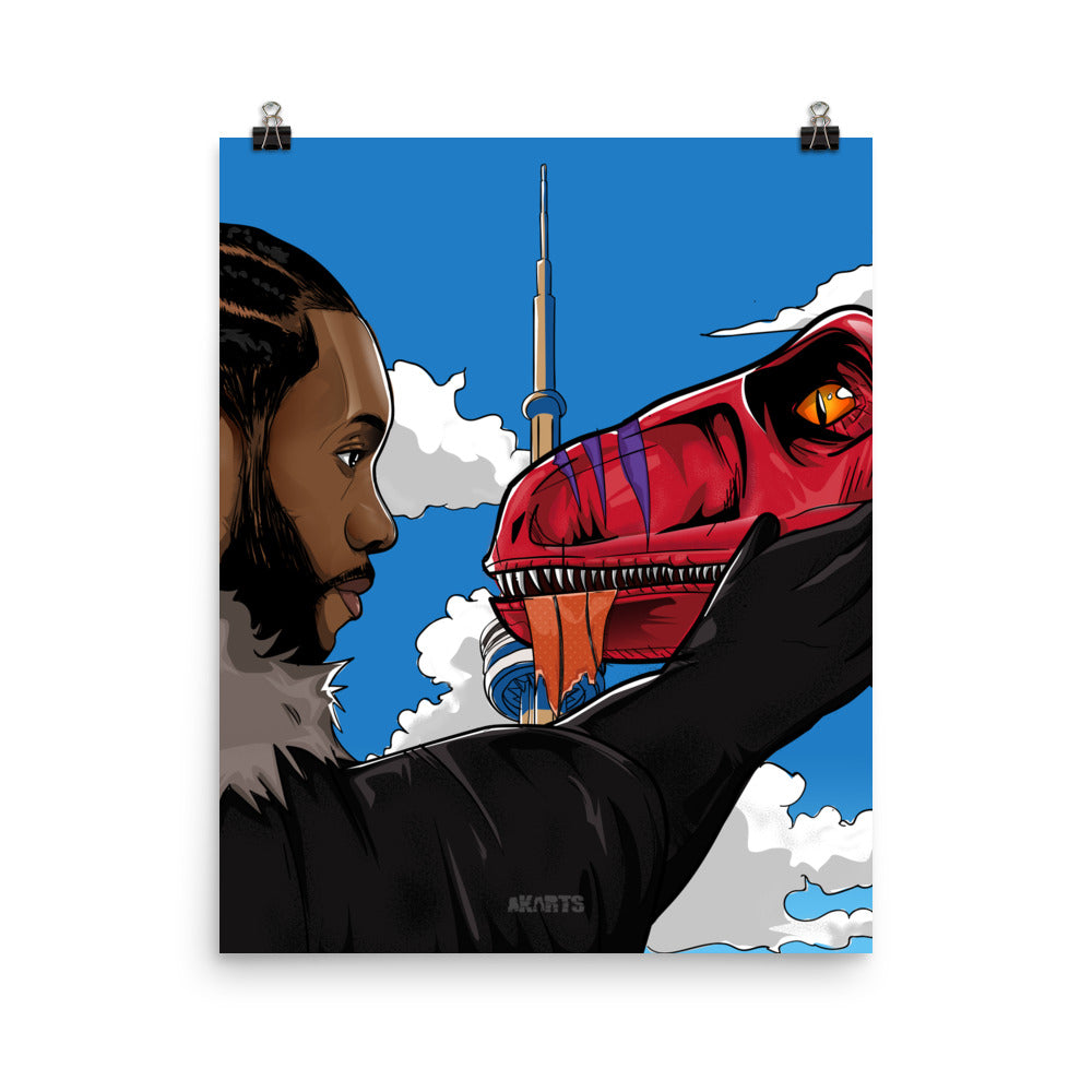 The Kawhi Leonard King of the North Poster - AKARTS