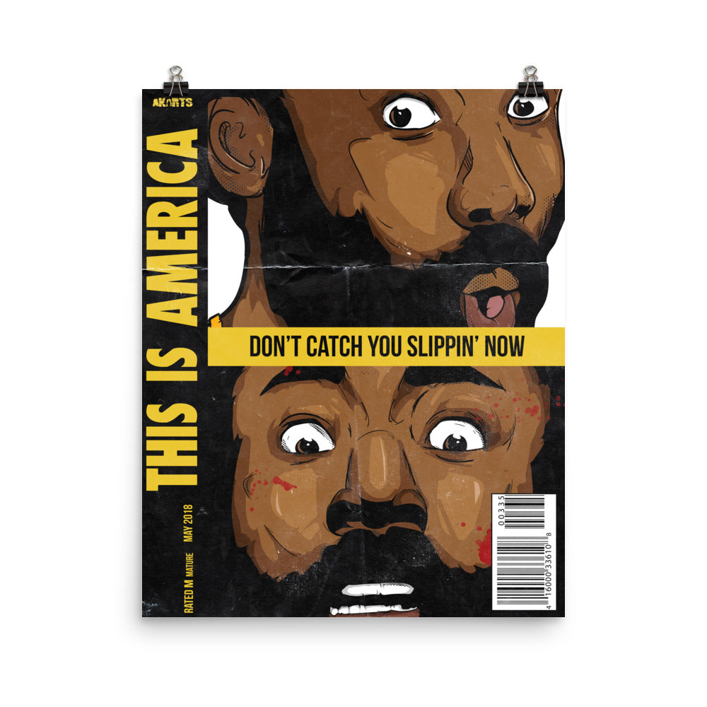 The Childish Gambino This is America Poster - AKARTS