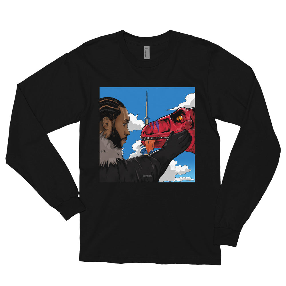 The Kawhi Leonard King of the North Long Sleeve T-Shirt - AKARTS