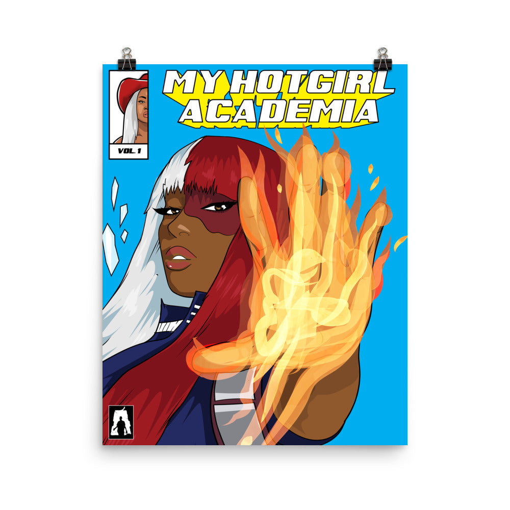 The Megan HotGirl Academia Poster - AKARTS