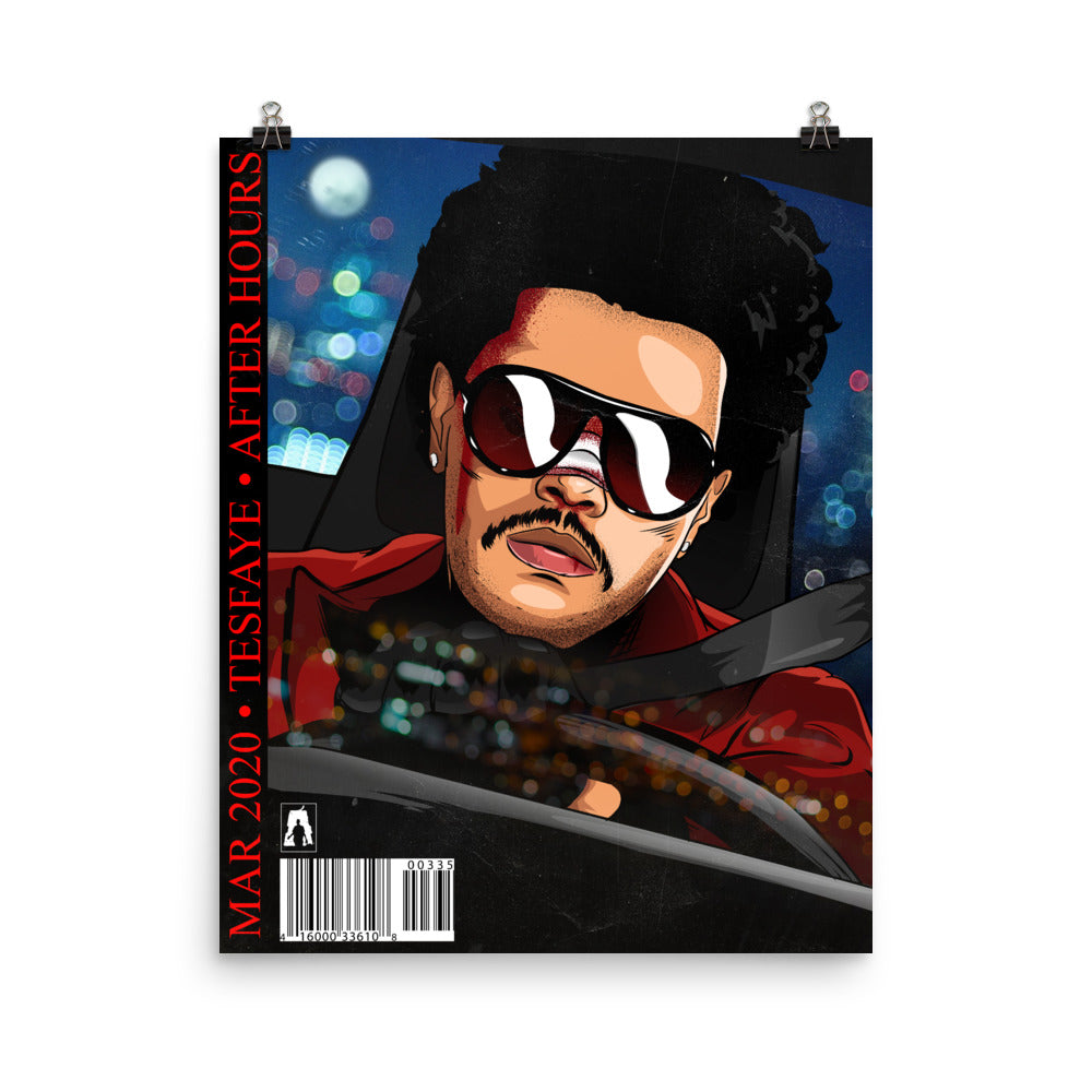 The After Hours TheWeeknd Poster - AKARTS