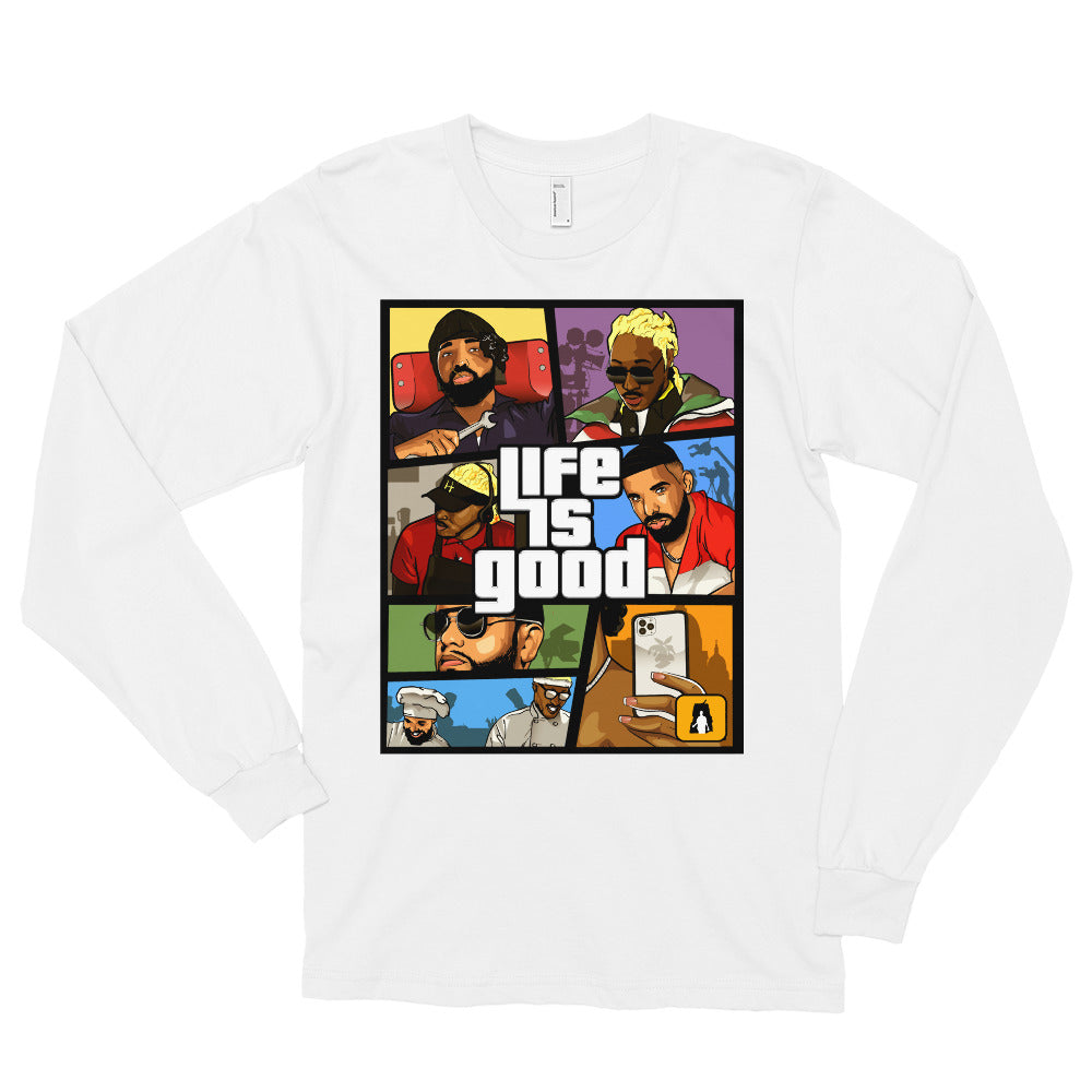 The Life is Good Long Sleeve T-Shirt - AKARTS