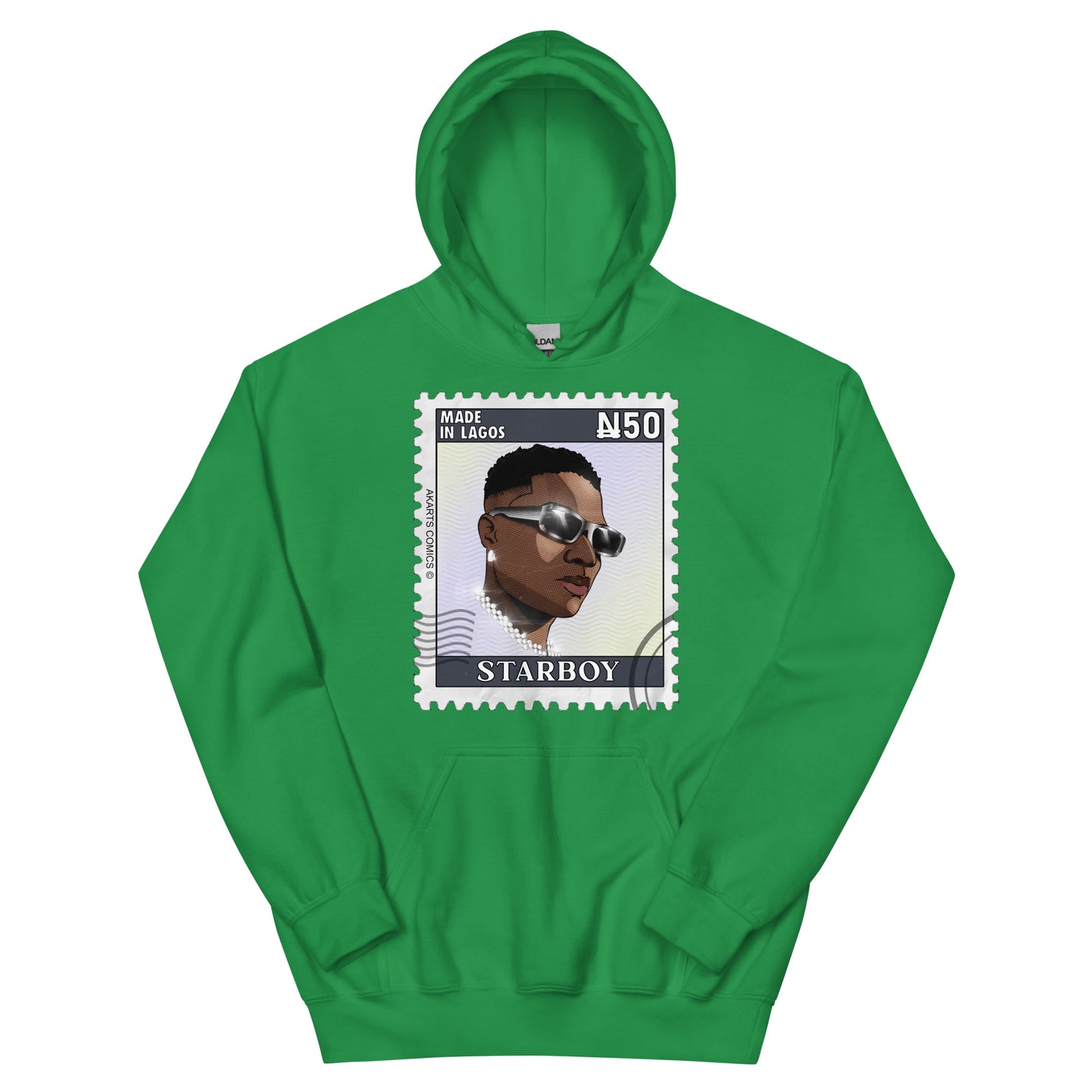 The Wizkid Made in Lagos Hoodie - AKARTS Comics