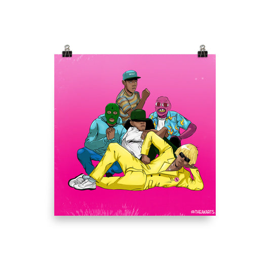 The Tyler Club Poster - AKARTS Comics