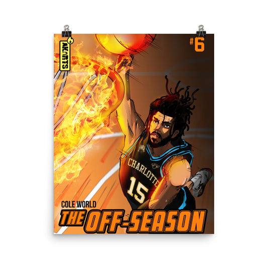 The J. Cole Off-Season Poster - AKARTS Comics
