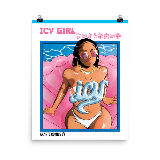 The Saweetie Icy Girl Poster - AKARTS Comics