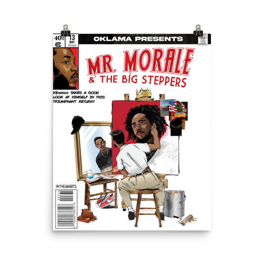The Mr. Morale & the Big Steppers Poster - AKARTS Comics