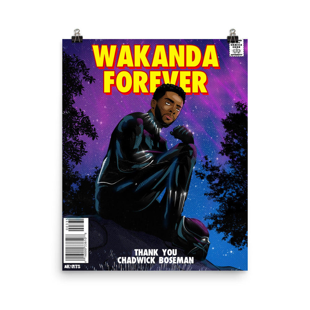 The Black Panther Wakanda Forever Poster - AKARTS Comics