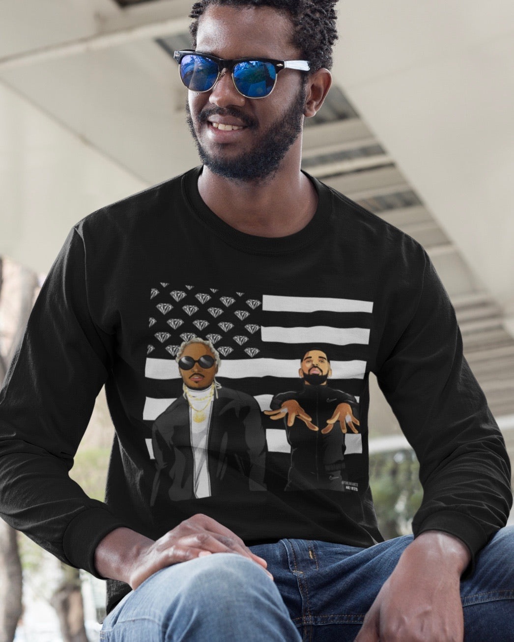 The Drake & Future x Stankonia Long Sleeve T-Shirt - AKARTS