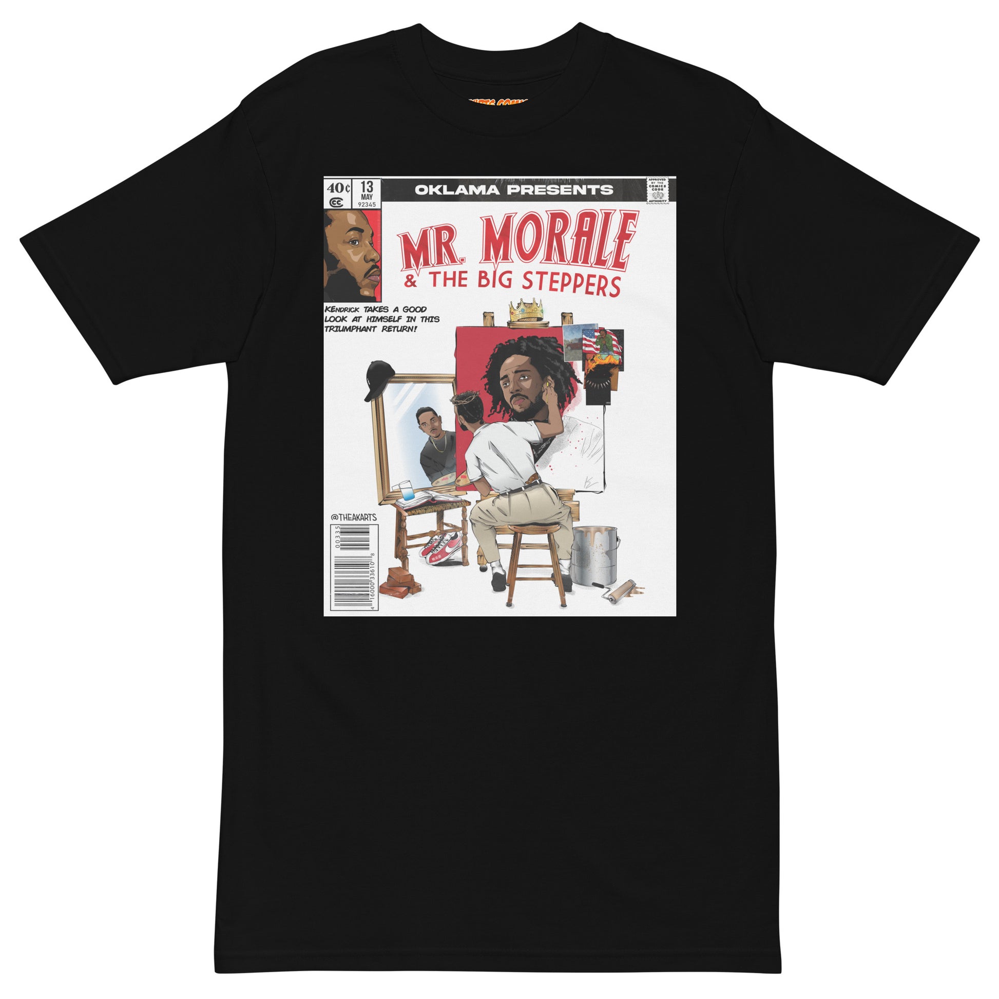The Mr. Morale & the Big Steppers T-Shirt - AKARTS Comics