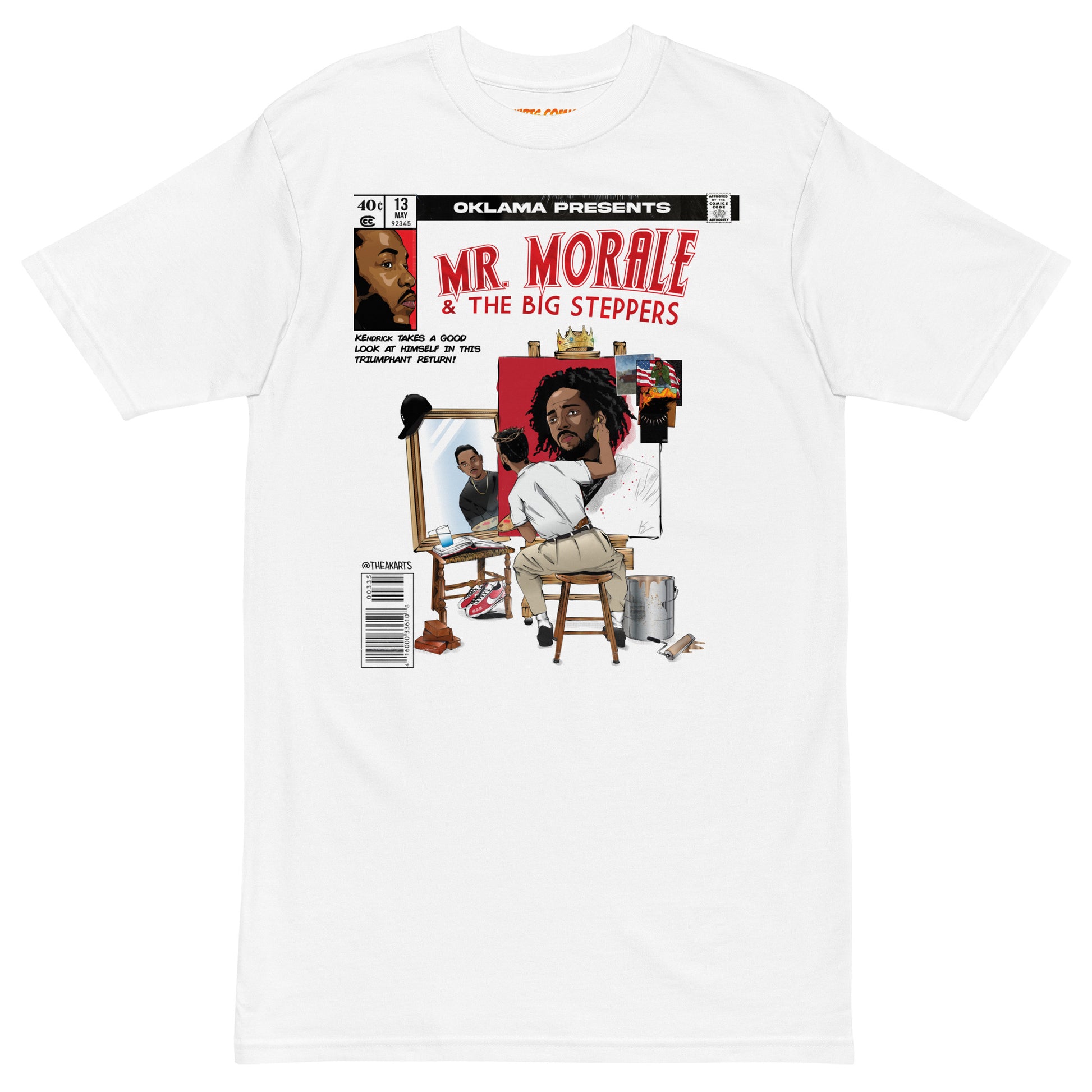 The Mr. Morale & the Big Steppers T-Shirt - AKARTS Comics