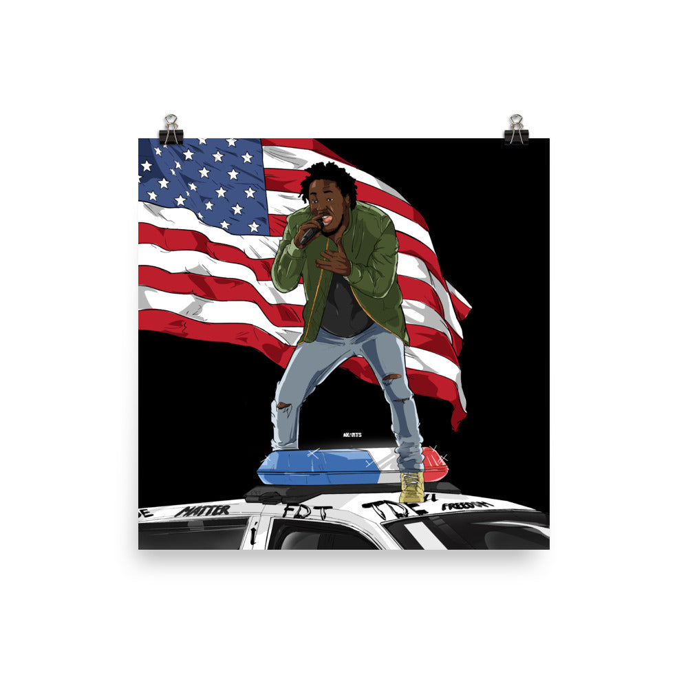 The Alright Kendrick Lamar Poster - AKARTS