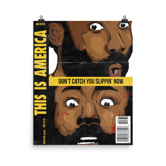 The Childish Gambino This is America Poster - AKARTS