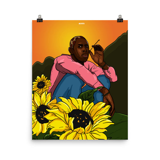 The Tyler, the Creator Flower Boy Poster - AKARTS