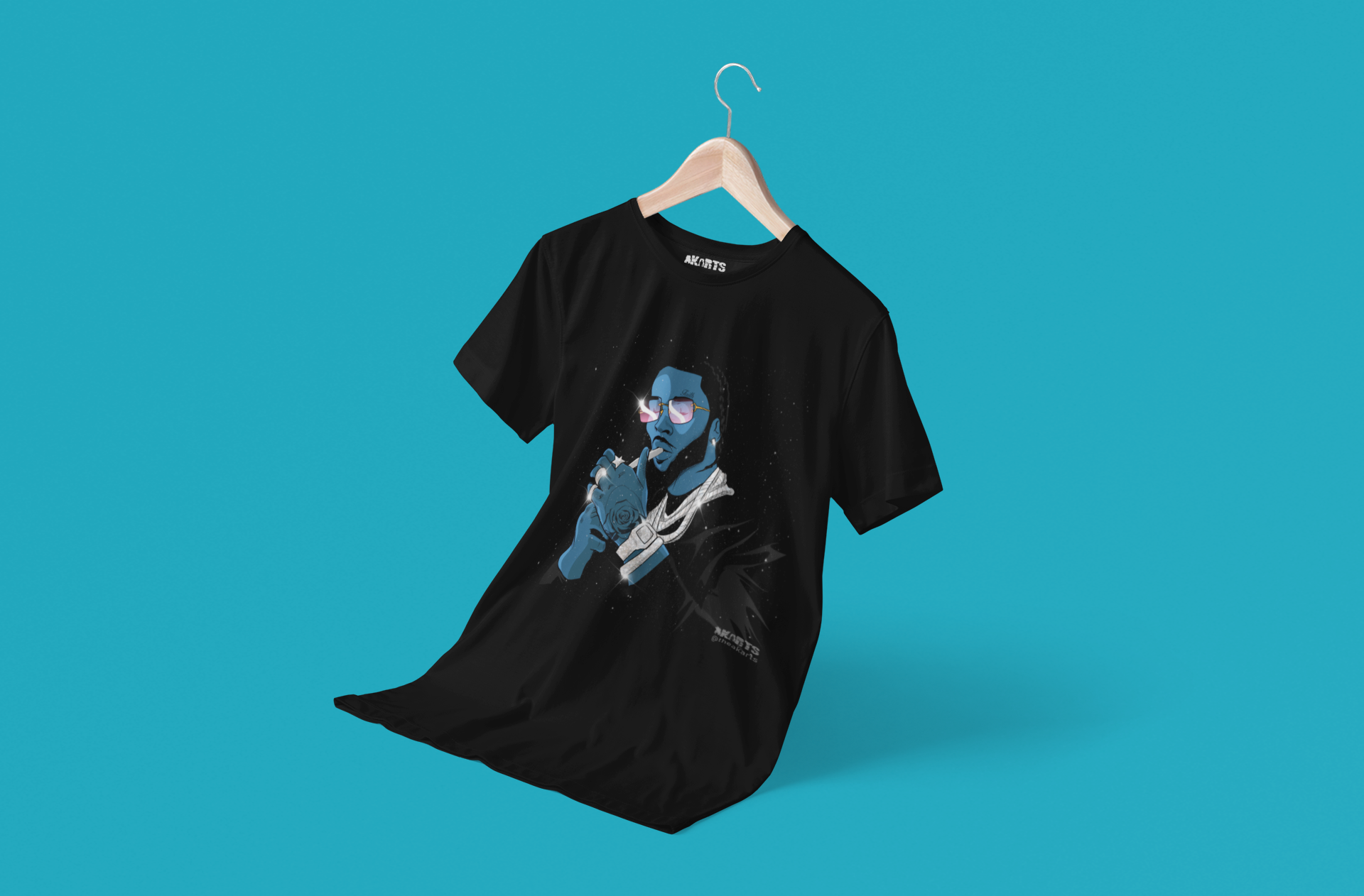 The Pop Smoke T-Shirt - AKARTS