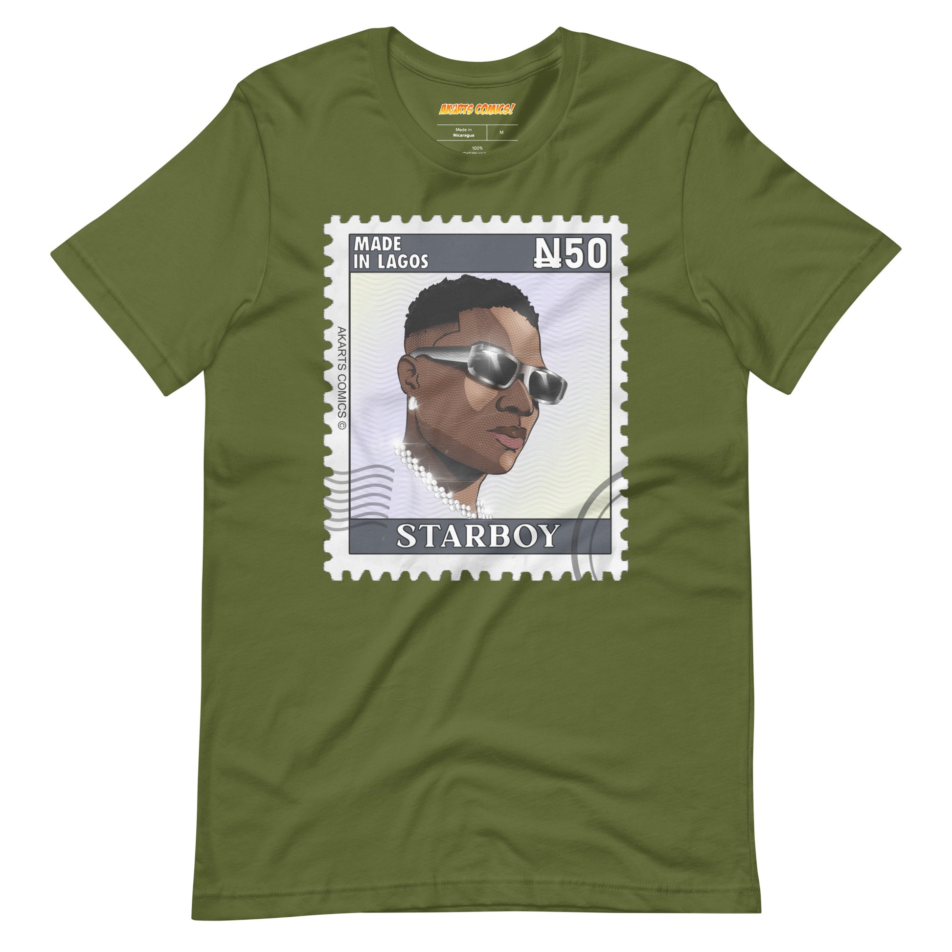 The Wizkid Made in Lagos T-Shirt - AKARTS Comics
