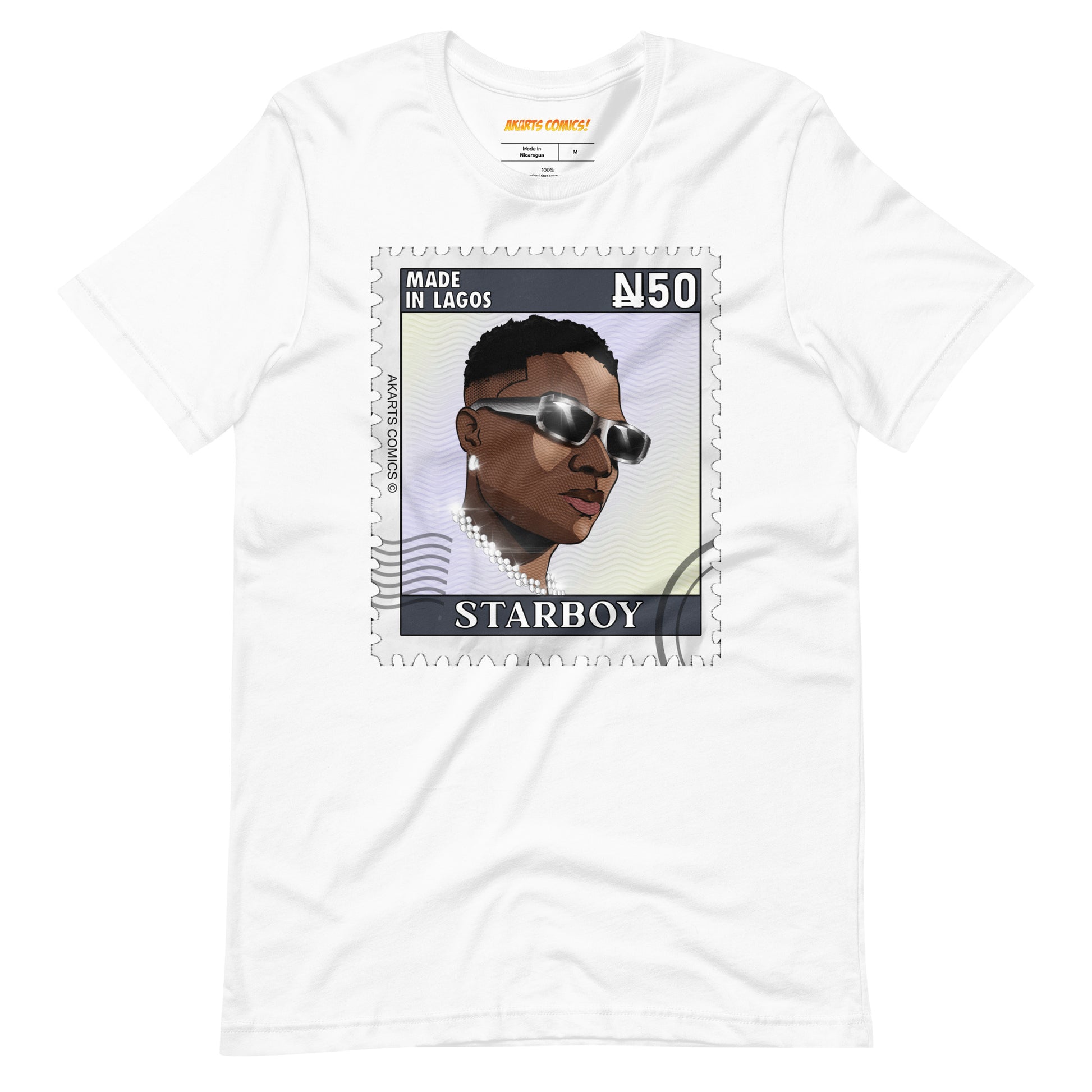 The Wizkid Made in Lagos T-Shirt - AKARTS Comics